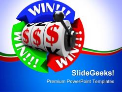 Win game powerpoint templates and powerpoint backgrounds 0911
