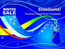 Winter Shopping Sales PowerPoint Templates And PowerPoint Backgrounds 0411