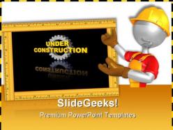 Worker01 construction powerpoint templates and powerpoint backgrounds 0711