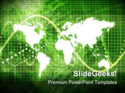 World economy background powerpoint templates and powerpoint backgrounds 0711