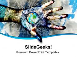 World in hand01 technology powerpoint templates and powerpoint backgrounds 0311