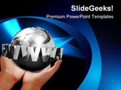 World in hands globe powerpoint templates and powerpoint backgrounds 0211