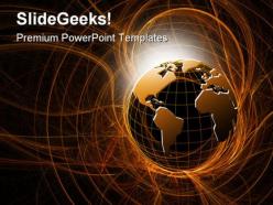 World map globe powerpoint templates and powerpoint backgrounds 0311