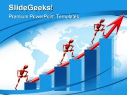 World teamwork success powerpoint templates and powerpoint backgrounds 0711