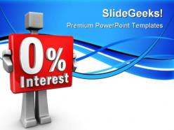 Zero interest business powerpoint templates and powerpoint backgrounds 0911
