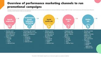 Q1001 Overview Of Performance Marketing Channels Acquiring Customers Through Search MKT SS V