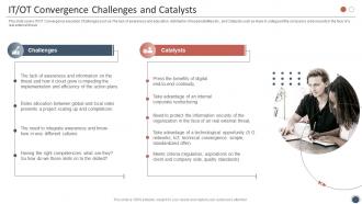 Q258 Smart Enterprise Digitalization IT OT Convergence Challenges And Catalysts
