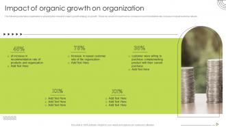 Q319 Organic Strategy To Help Business Impact Of Organic Growth On Organization