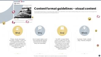 Q382 Social Media Brand Marketing Playbook Content Format Guidelines Visual Content