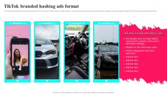 Q934 Tiktok Branded Hashtag Ads Format Tiktok Marketing Tactics To Provide MKT SS V
