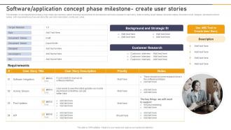 Q936 Software Application Concept Phase Milestone Create Enterprise Application Playbook