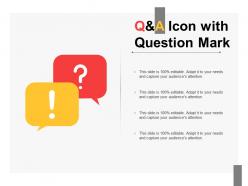 Q and a icon with question mark