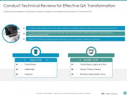 Qa transformation for improved product quality and user satisfaction powerpoint presentation slides