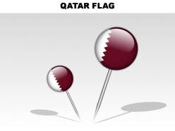 Qatar country powerpoint flags