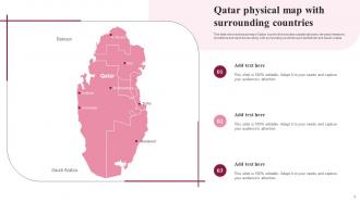 Qatar Maps Powerpoint Ppt Template Bundles Visual Appealing