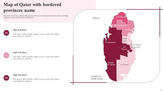 Qatar Maps Powerpoint Ppt Template Bundles Informative Appealing