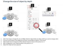 2263468 style circular semi 6 piece powerpoint presentation diagram infographic slide