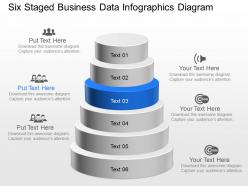 Qo six staged business data infographics diagram powerpoint template