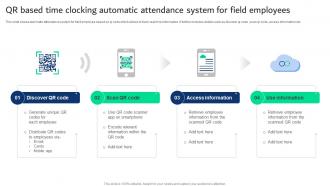 QR Based Time Clocking Automatic Attendance System For Field Employees