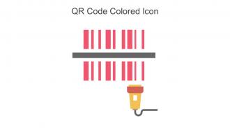 QR Code Colored Icon In Powerpoint Pptx Png And Editable Eps Format