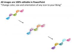 61084123 style circular zig-zag 5 piece powerpoint presentation diagram infographic slide
