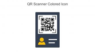 QR Scanner Colored Icon In Powerpoint Pptx Png And Editable Eps Format