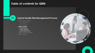 QRM powerpoint presentation slides Researched Engaging