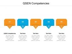 Qsen competencies ppt powerpoint presentation outline professional cpb