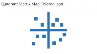 Quadrant Matrix Map Colored Icon In Powerpoint Pptx Png And Editable Eps Format