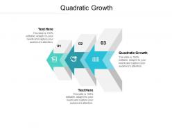 Quadratic growth ppt powerpoint presentation portfolio elements cpb
