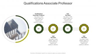 Qualifications Associate Professor In Powerpoint And Google Slides Cpb