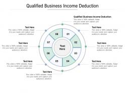 Qualified business income deduction ppt powerpoint presentation gallery display cpb