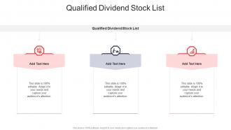 Qualified Dividend Stock List In Powerpoint And Google Slides Cpb