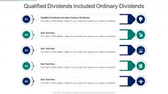 Qualified Dividends Included Ordinary Dividends In Powerpoint And Google Slides Cpb
