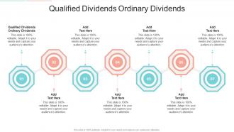 Qualified Dividends Ordinary Dividends In Powerpoint And Google Slides Cpb