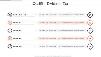 Qualified Dividends Tax In Powerpoint And Google Slides Cpb