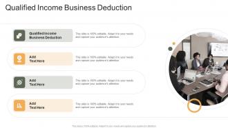 Qualified Income Business Deduction In Powerpoint And Google Slides Cpb