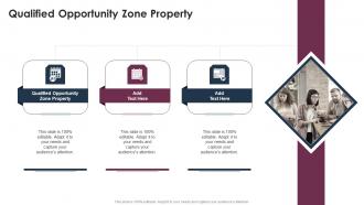 Qualified Opportunity Zone Property In Powerpoint And Google Slides Cpb
