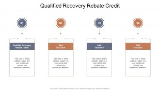 Qualified Recovery Rebate Credit In Powerpoint And Google Slides Cpb