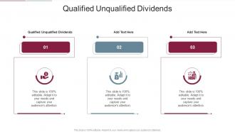 Qualified Unqualified Dividends In Powerpoint And Google Slides Cpb