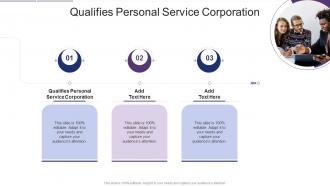 Qualifies Personal Service Corporation In Powerpoint And Google Slides Cpb