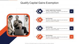 Qualify Capital Gains Exemption In Powerpoint And Google Slides Cpb