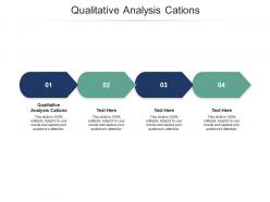 Qualitative analysis cations ppt powerpoint presentation file grid cpb