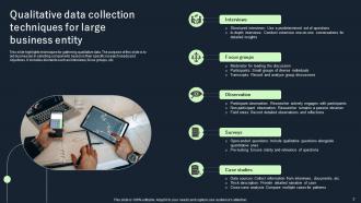 Qualitative Data Collection Powerpoint Ppt Template Bundles Professional Template
