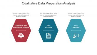 Qualitative data preparation analysis ppt powerpoint presentation styles themes cpb