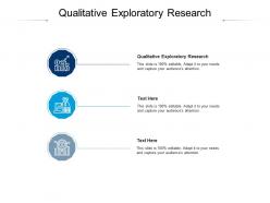 Qualitative exploratory research ppt powerpoint presentation infographics gridlines cpb