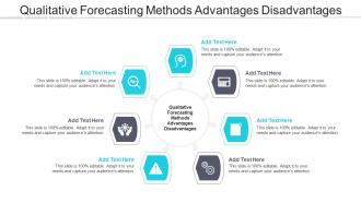 Qualitative Forecasting Methods Advantages Disadvantages Ppt Summary Show Cpb