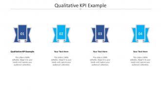 Qualitative kpi example ppt powerpoint presentation diagram graph charts cpb