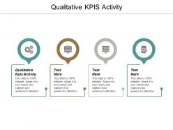Qualitative kpis activity ppt powerpoint presentation professional visual aids cpb