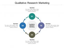 Qualitative research marketing ppt powerpoint presentation infographics graphics cpb